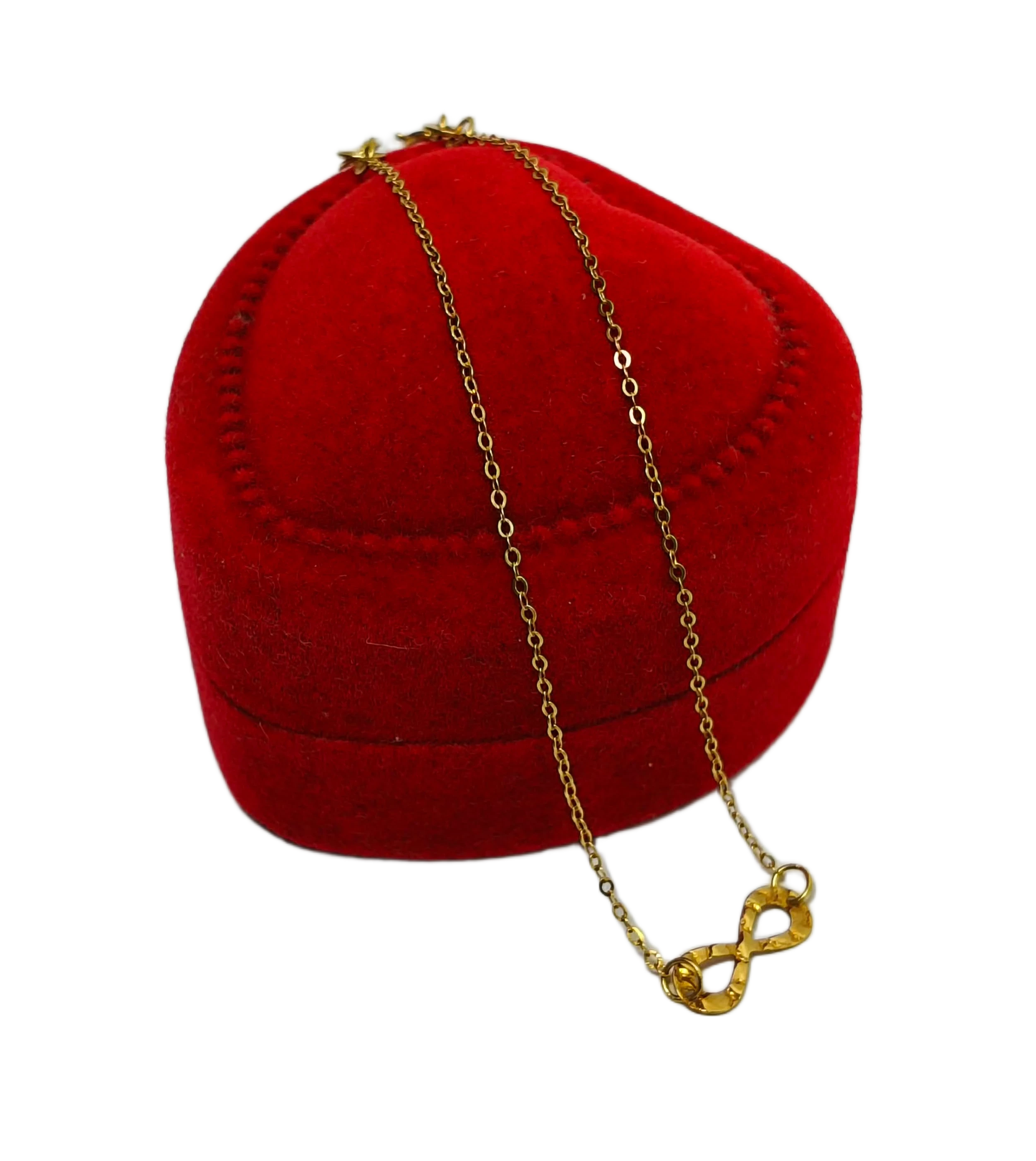 zlota-bransoletka-proba-585-znak-nieskonczonosci-regulowana-17-19-cm-dlugosc-calkowita-19