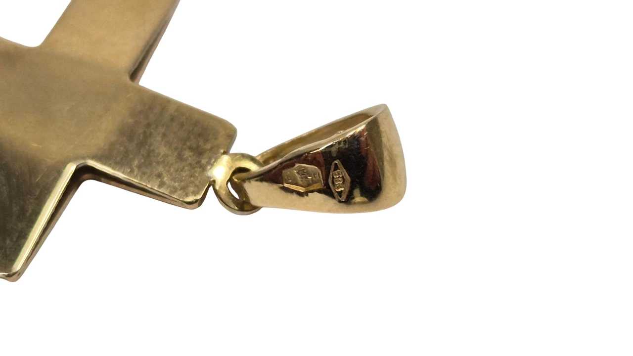 wyrob-jubilerski-uzywany-zawieszka-krzyzyk-106g-585-rodzaj-2205-2