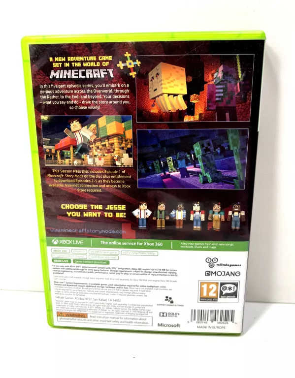 minecraft-story-mode-xbox-360-ean-gtin-5060146462525
