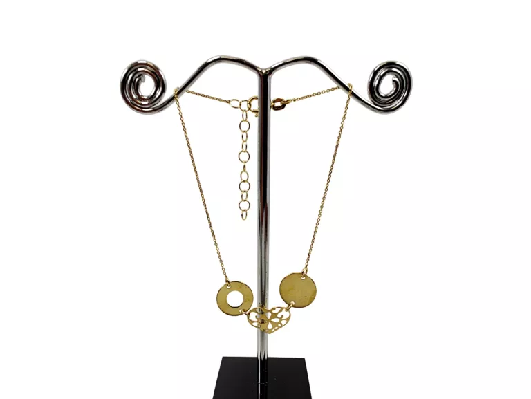 nienoszona-zlota-bransoletka-serduszko-z-kolami-pr-333-w-095g-dl-20cm-rodzaj-2205-2