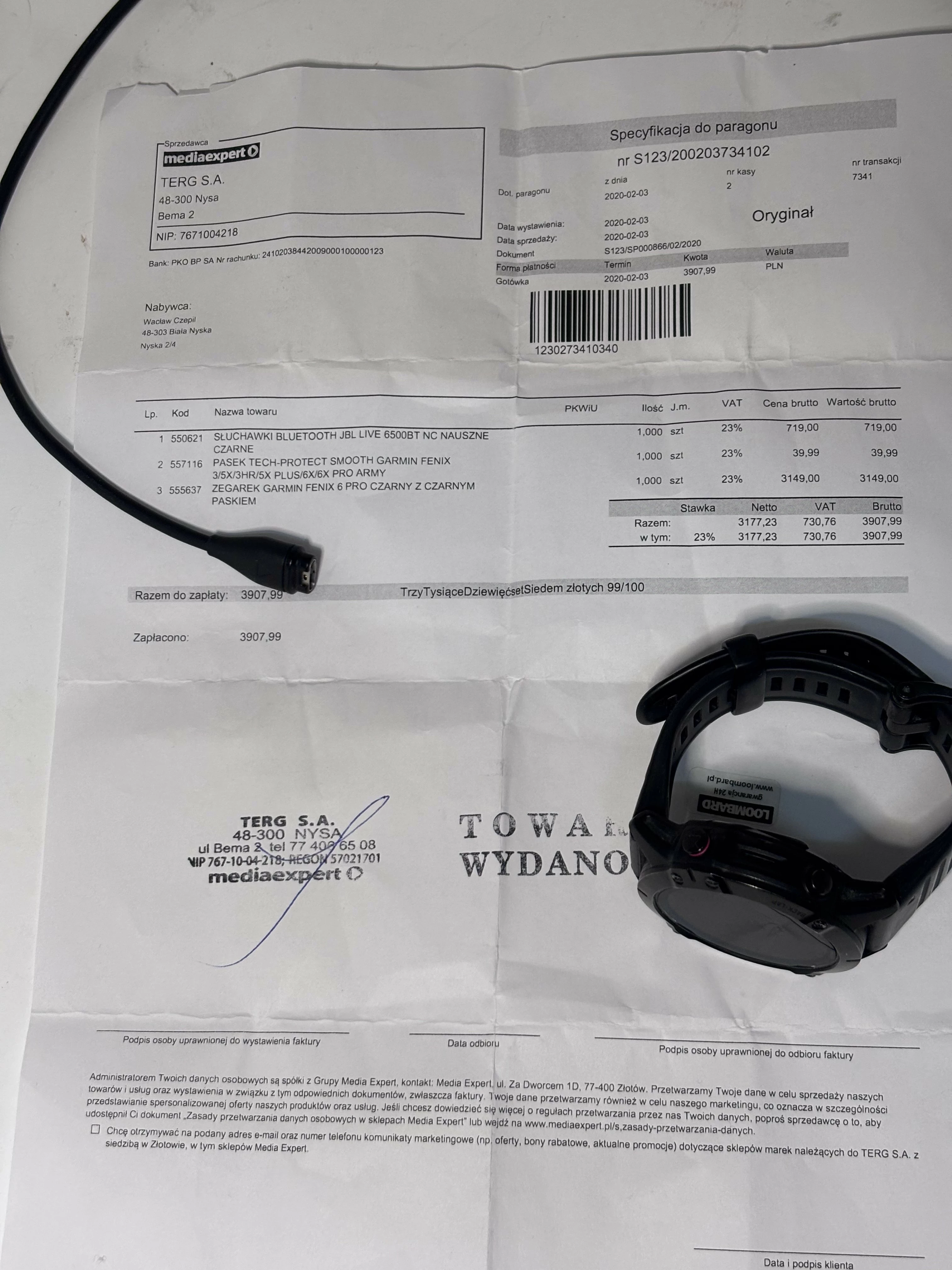 zegarek-sportowy-garmin-fenix-6x-pro-czarny-rodzaj-231461-1681127