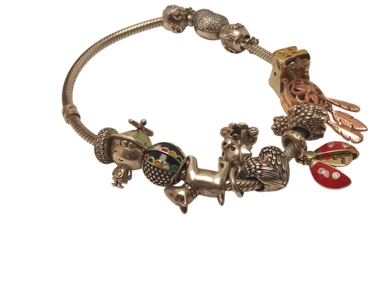 srebrna-bransoletka-pandora-z-charmsami-5023g925-ean-gtin-5700302003802