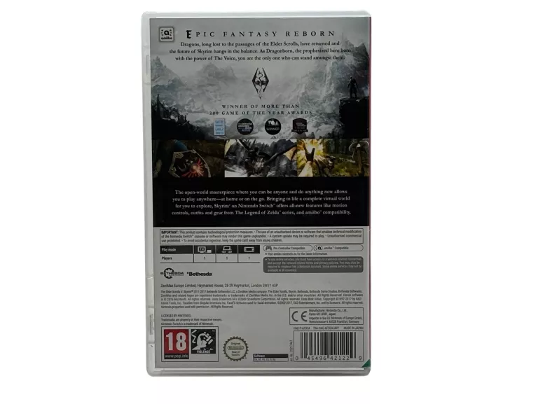 gra-nintendo-switch-skyrim-the-elder-scrolls-v-ean-gtin-045496421229