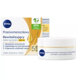 NIVEA PRZECIWZMARSZCZKOWY + REWITALIZUJĄCY KREM DO TWARZY NA DZIEŃ 55+