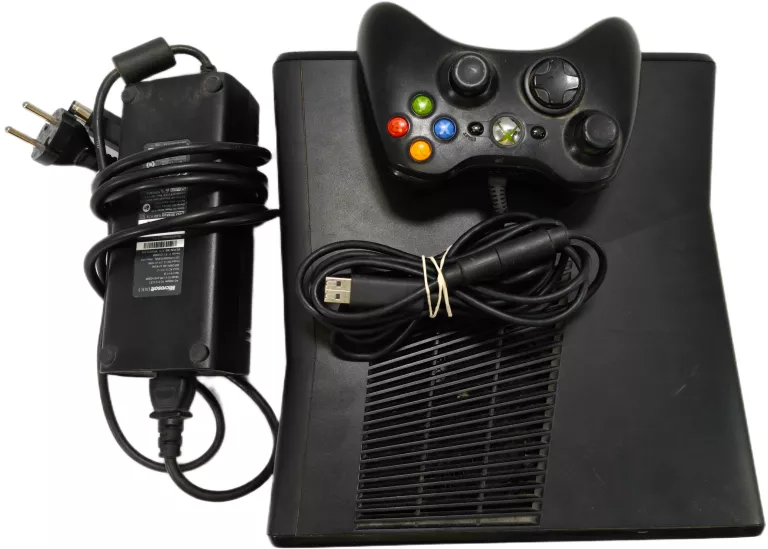 konsola-microsoft-xbox-360-s-slim-250gb-czarny-plus-pad-i-zasilacz-konsola-ean-gtin-0885370127201
