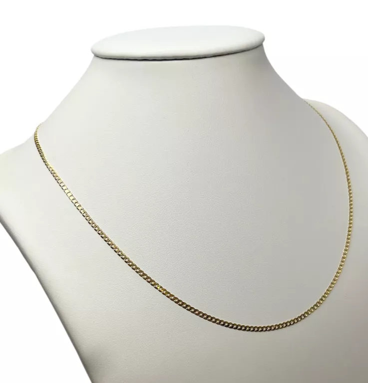 sliczny-zloty-lancuszek-pancerka-45cm-265g-proba-585-dlugosc-calkowita-45