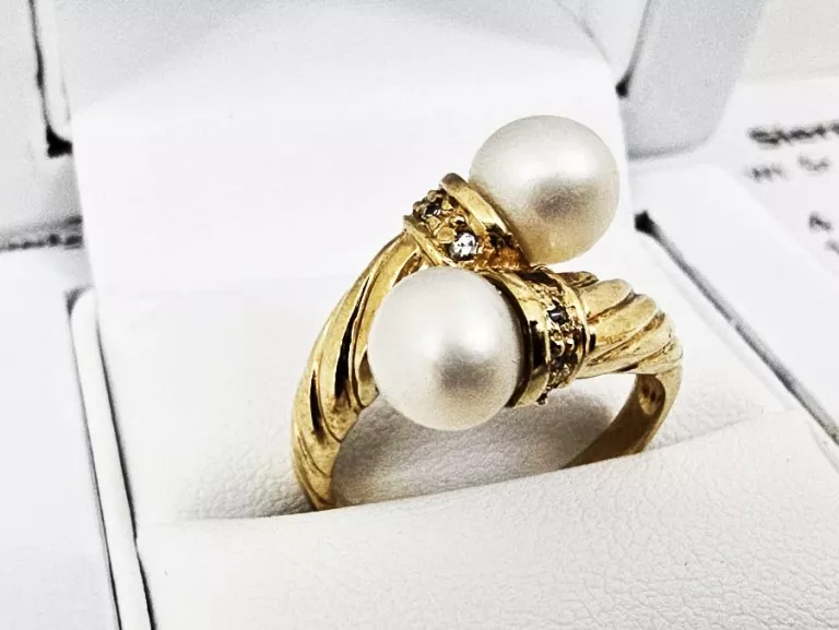zloty-pierscionek-z-dwoma-sztucznymi-perlami-p585-455g-r14-rodzaj-2205-2