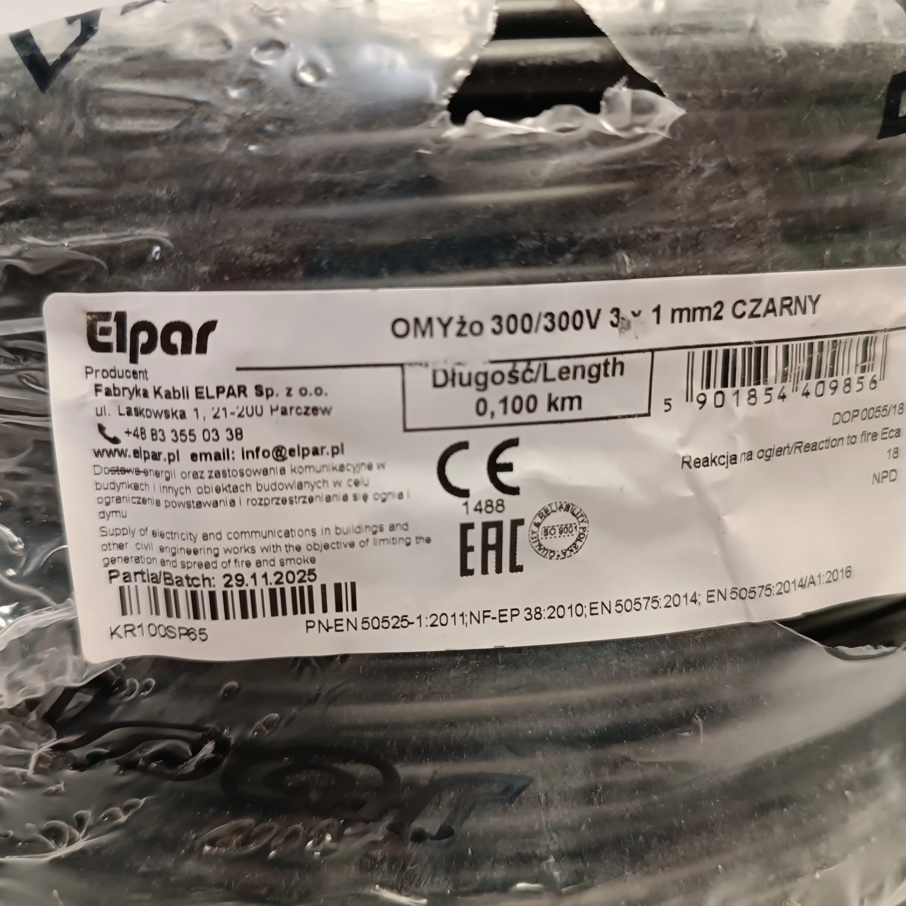 przewod-elpar-3x1-100m-okragly-czarny-ean-gtin-5901854409856