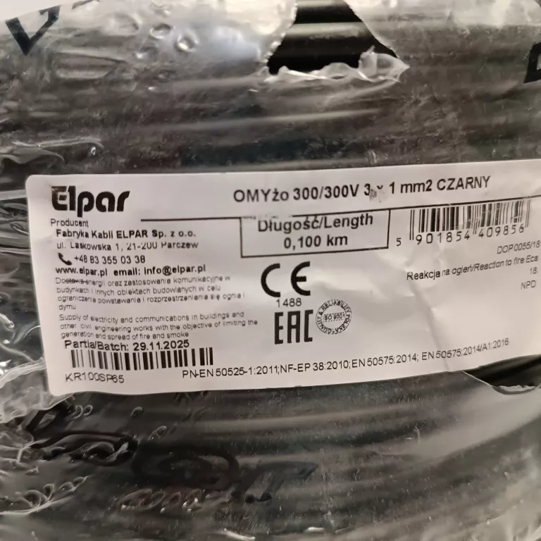 przewod-elpar-3x1-100m-okragly-czarny-ean-gtin-5901854409856