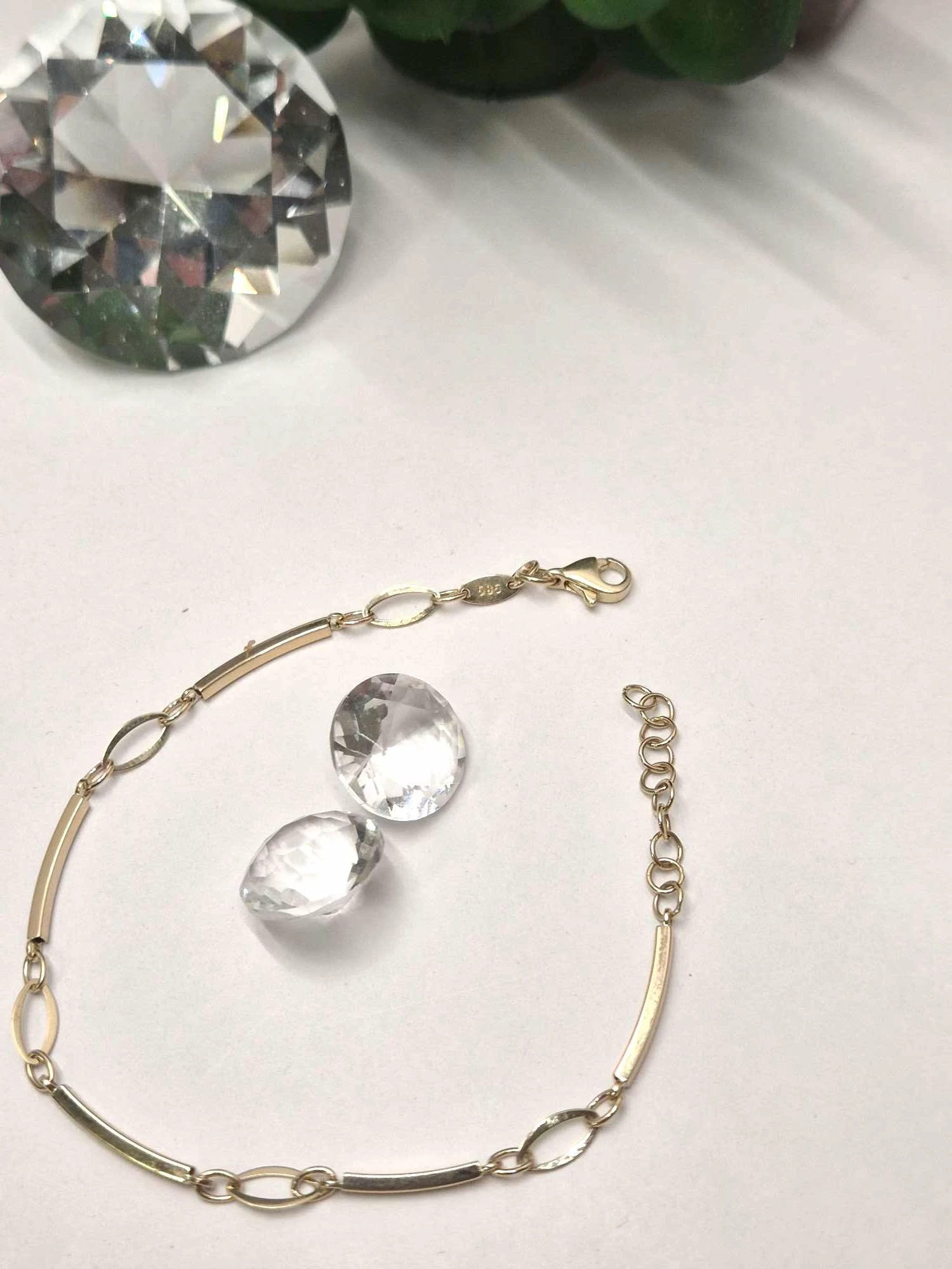 sliczna-zlota-bransoletka-585pr-253g-195cm-rodzaj-2205-2