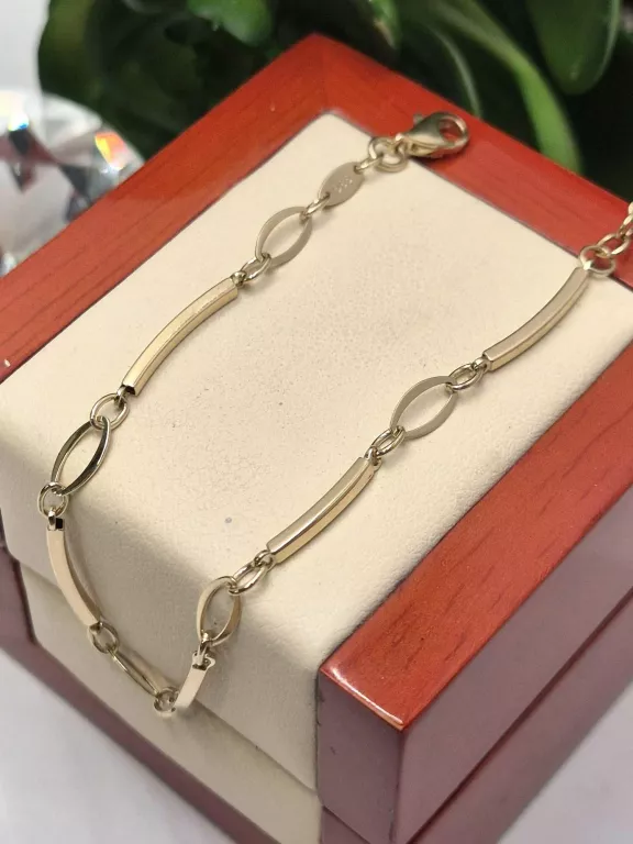 sliczna-zlota-bransoletka-585pr-253g-195cm-stan-11323-2