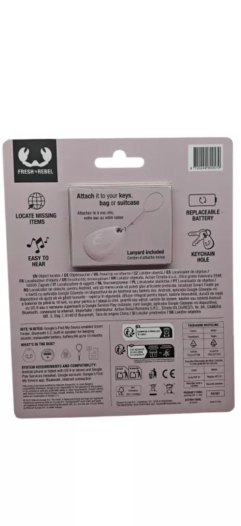 lokalizator-gps-fresh-n-rebel-smart-finder-for-android-brelok-roz-ean-gtin-8720249809579