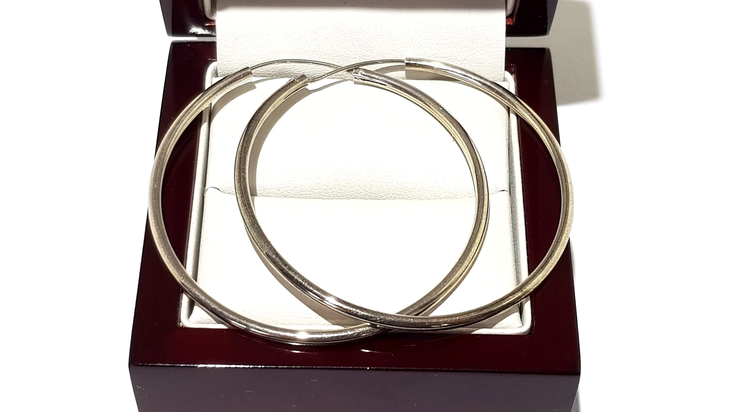 srebro-wyrob-jubilerski-uzywany-srebrne-kolczyki-kola-pr925-sredn5cm-404g-rodzaj-zapiecia-2207-1