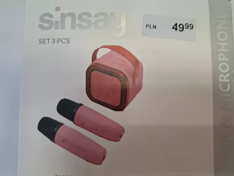 zestaw-karaoke-sinsay-644ch-30x-one-ean-gtin-5904158868848