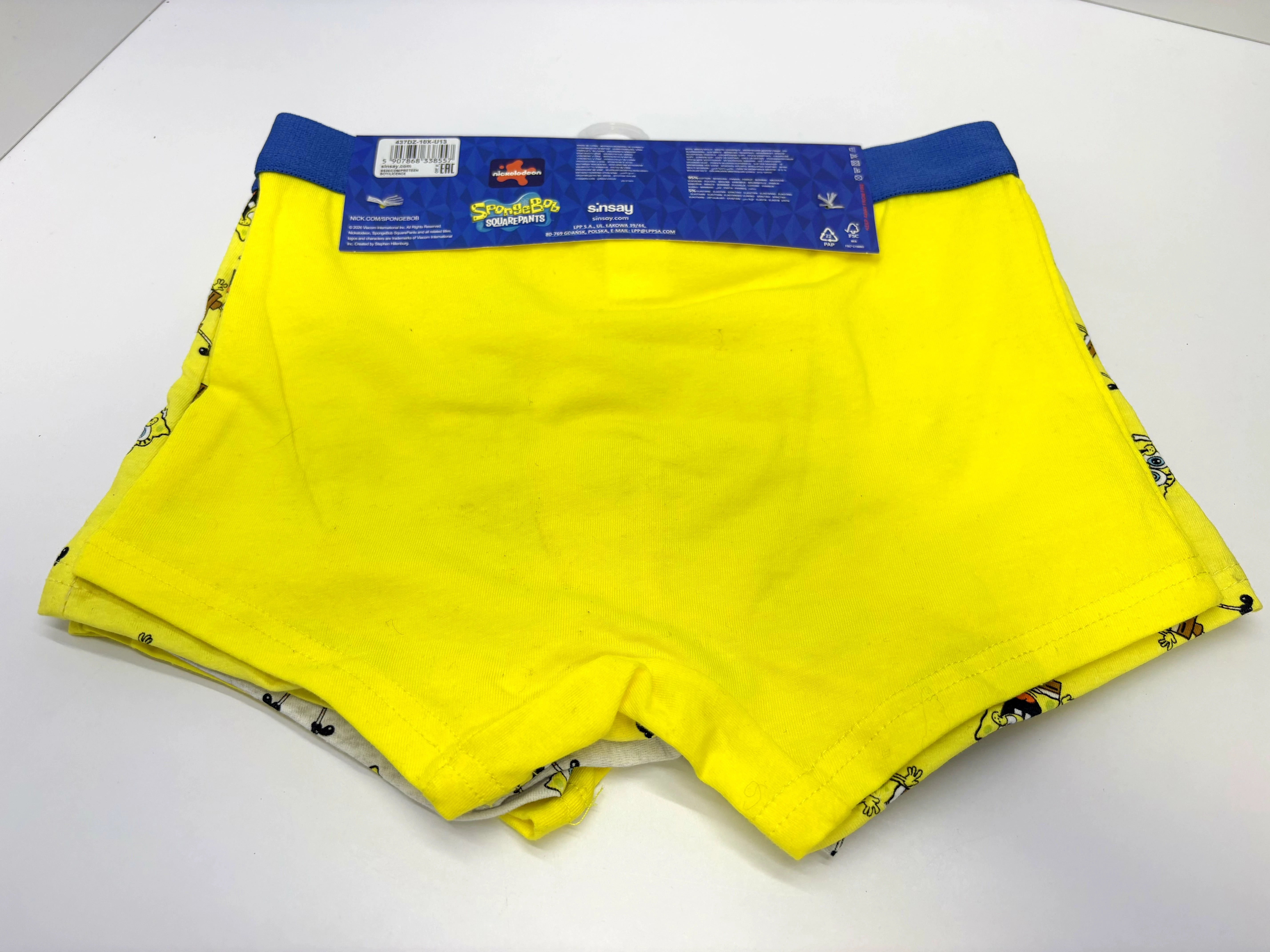 bokserki-4-pack-spongebob-squarepants-sinsay-r-134140-ean-gtin-5907868338557