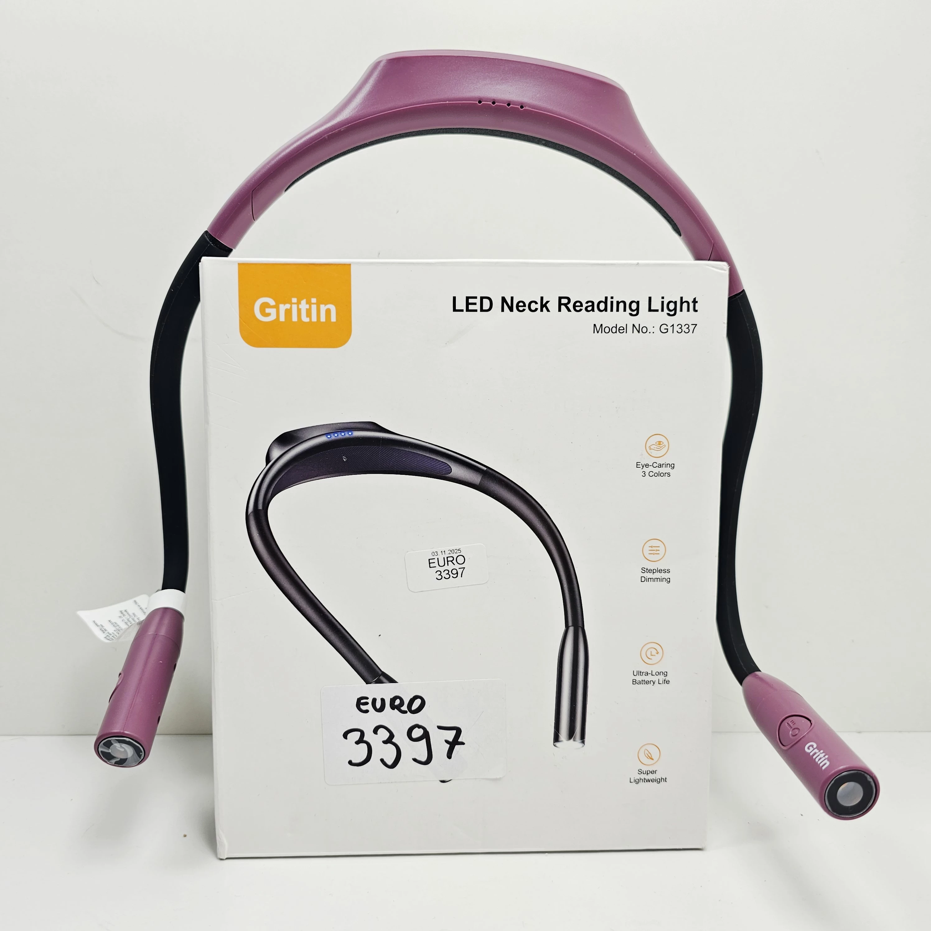 latarka-led-na-szyje-do-czytania-ksiazek-gritin-g1337-ean-gtin-5016779997590