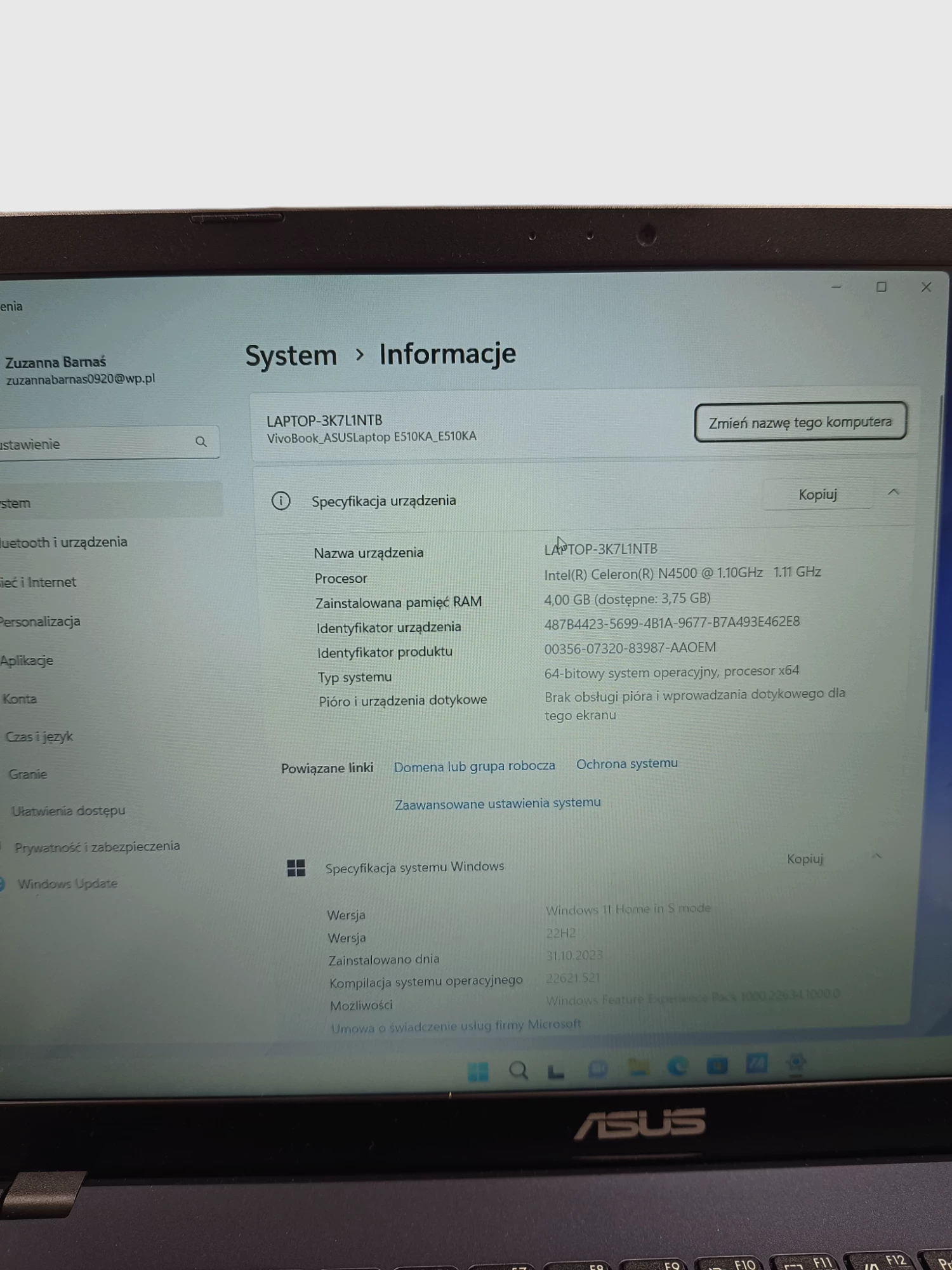 laptop-asus-e510-intel-core-celetron-pojemnosc-dysku-128