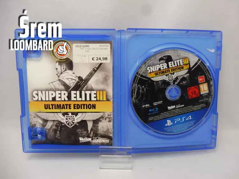 gra-snpier-elite-3-ultimate-edition-na-ps4-stan-bdb-ean-gtin-8023171036106