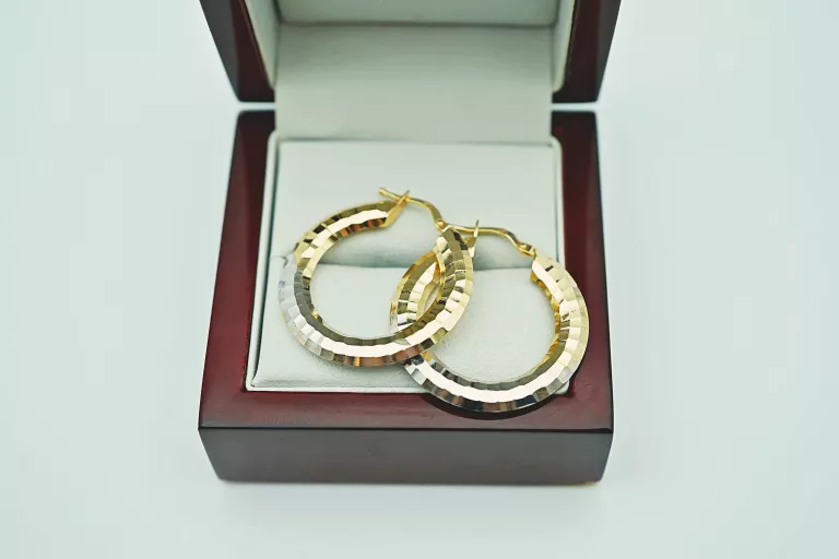 zlote-kolczyki-karbowane-kola-585299gzatrzask-rodzaj-2205-2