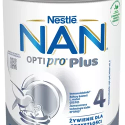 NESTLE NAN OPTIPRO PLUS 4 800 G MLEKO MODYFIKOWANE PO 2 ROKU ŻYCIA