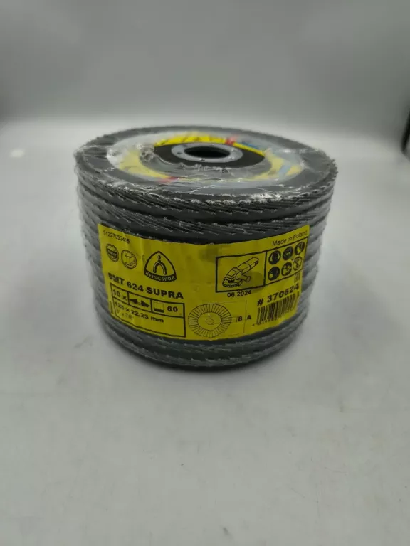 klingspor-tarcza-listkowa-lamelka-smt-624-supra-125mm-p40-10-sztuk-ean-gtin-4014855219674
