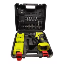 WIERTARKO WKRĘTARKA UDAROWA BEZ SZCZOTKOWA AKU 2X21V LI-ION TOOLME TM030