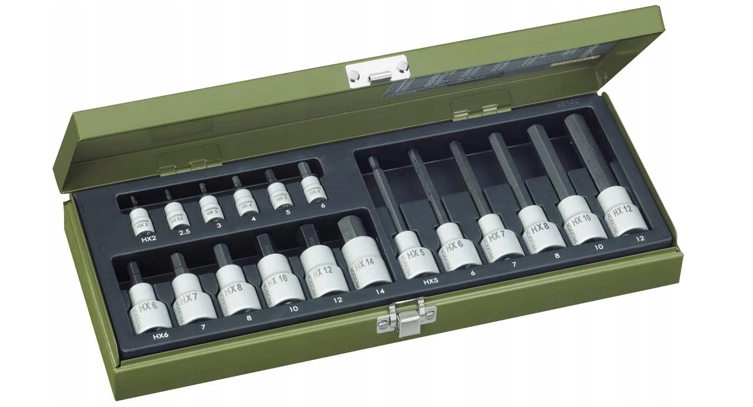 proxxon-zestaw-kluczy-imbusowych-nasadek-12-i-14-cala-18-szt-23100-ean-gtin-4006274231009