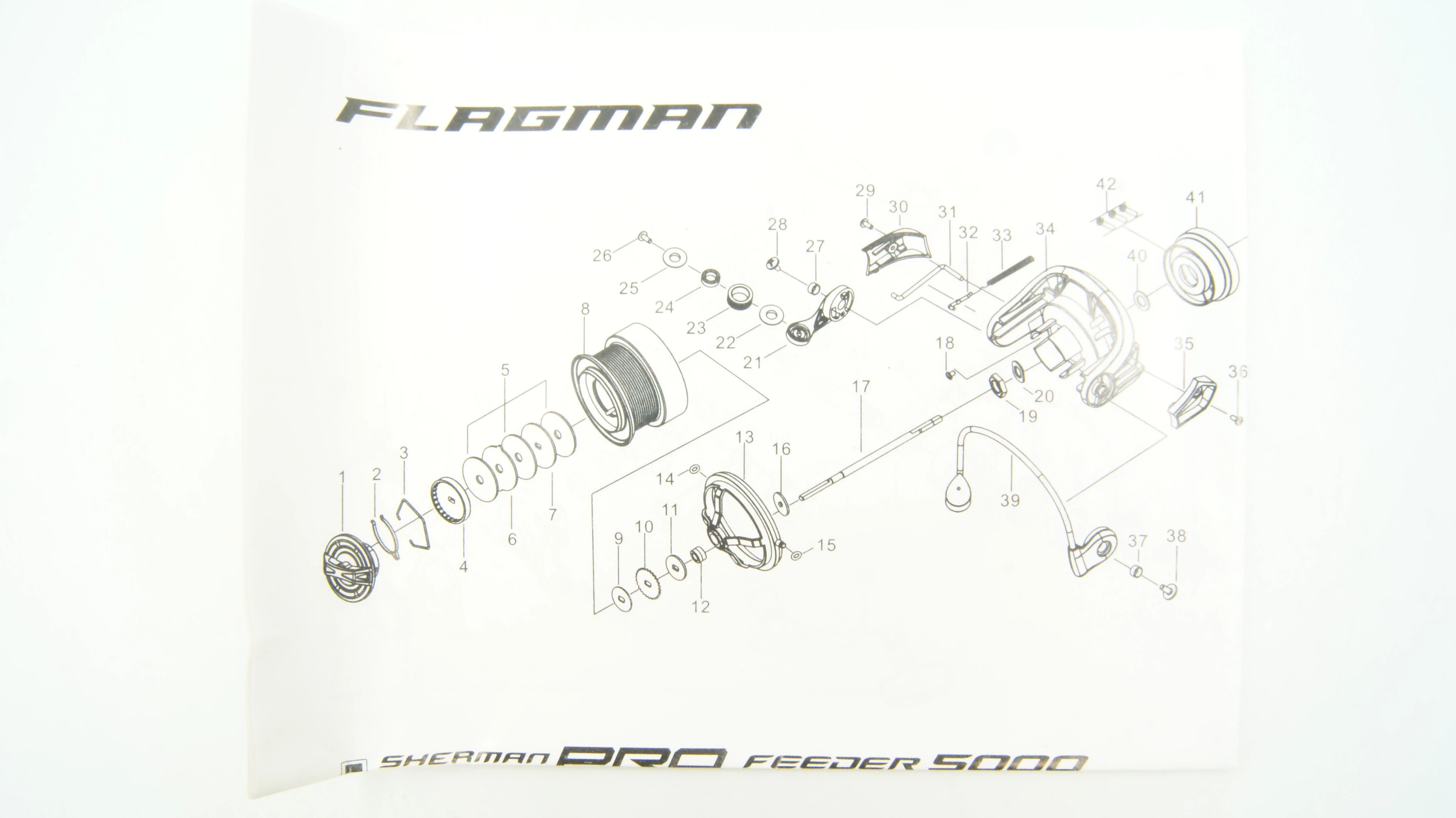 kolowrotek-flagman-sherman-pro-new-generation-feeder-4000-igla-gwarancja-stan-11323-2