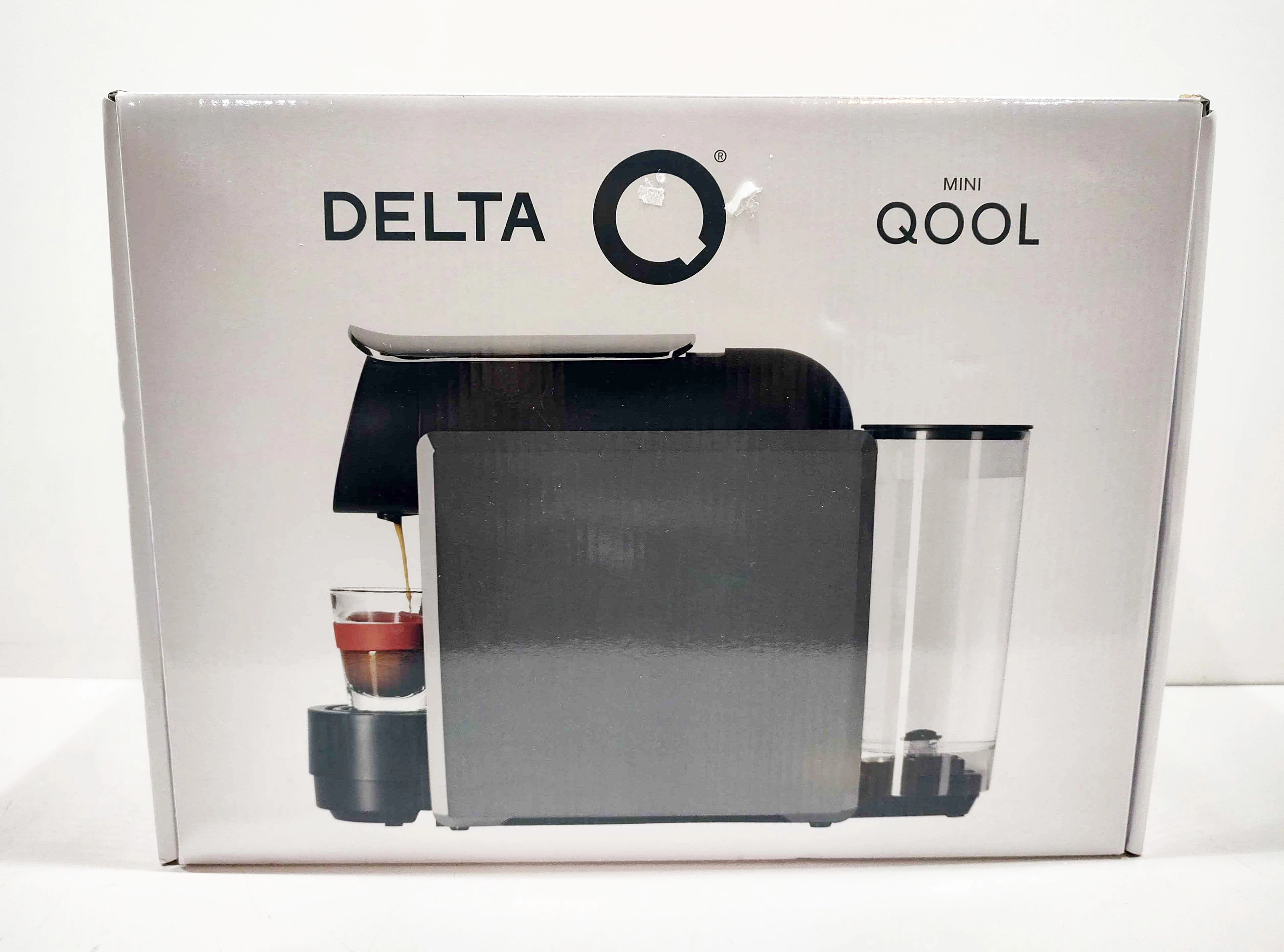 EKSPRES KAPSUŁKOWY DELTA Q MINI QOOL 19 BAR SREBRNY/SZARY | Ekspresy ...