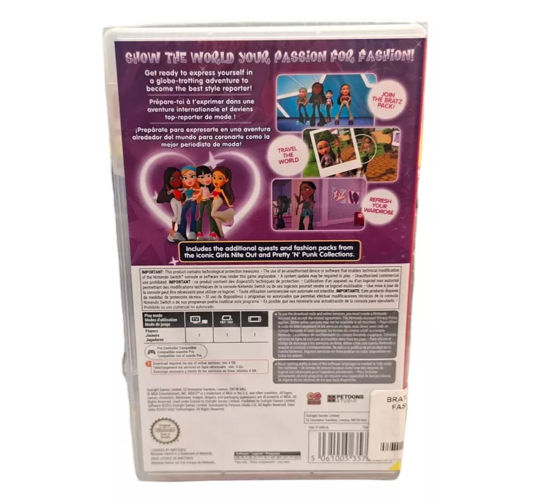 bratz-flaunt-your-fashion-nintendo-switch-kod-ean-gtin-5061005357013