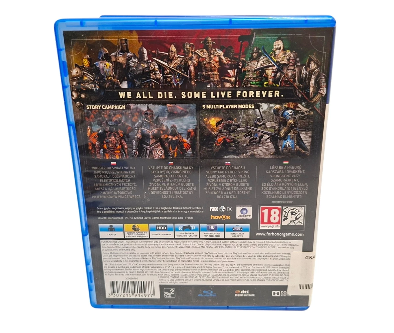 gra-ps4-for-honor-ean-gtin-3307215914977