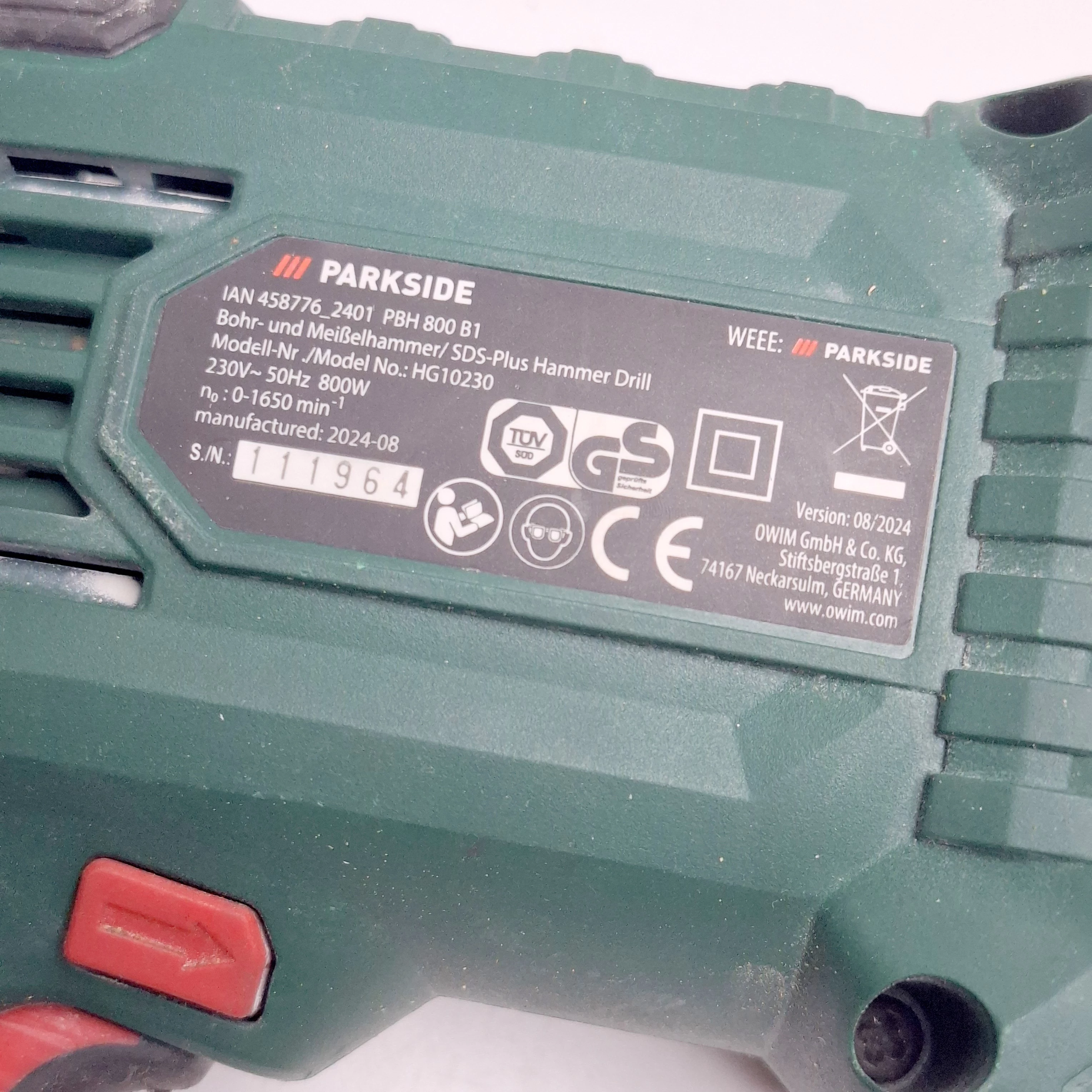 mlotowiertarka-800-w-parkside-pbh-800-b1-maksymalna-moc-80000