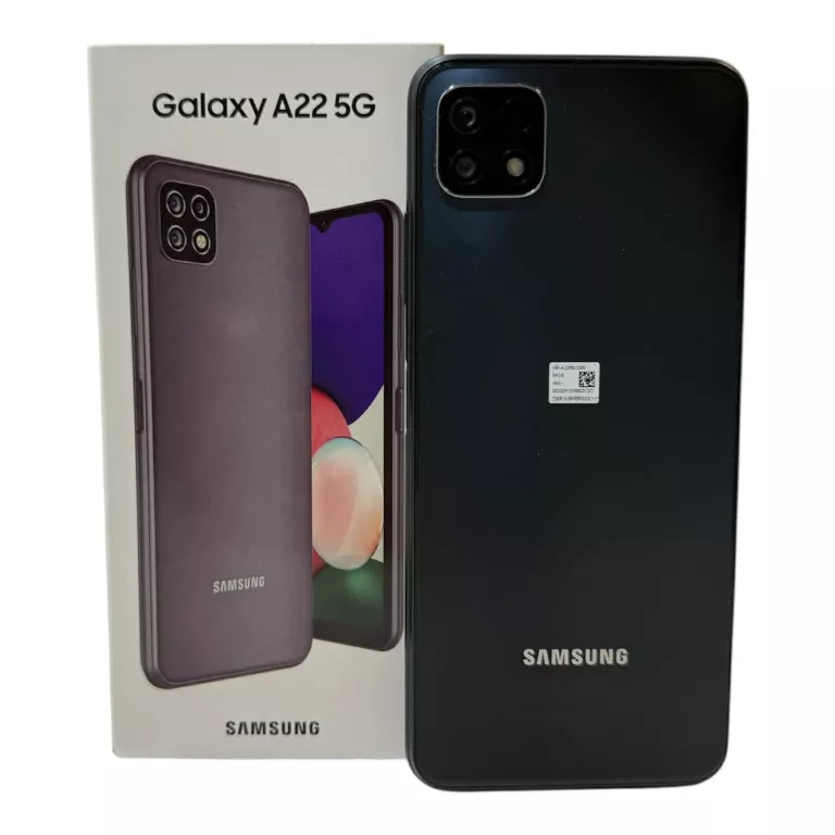 telefon-samsung-a22-5g-64gb-czarny-wraz-z-oryginalnym-opakowaniem-stan-11323-2