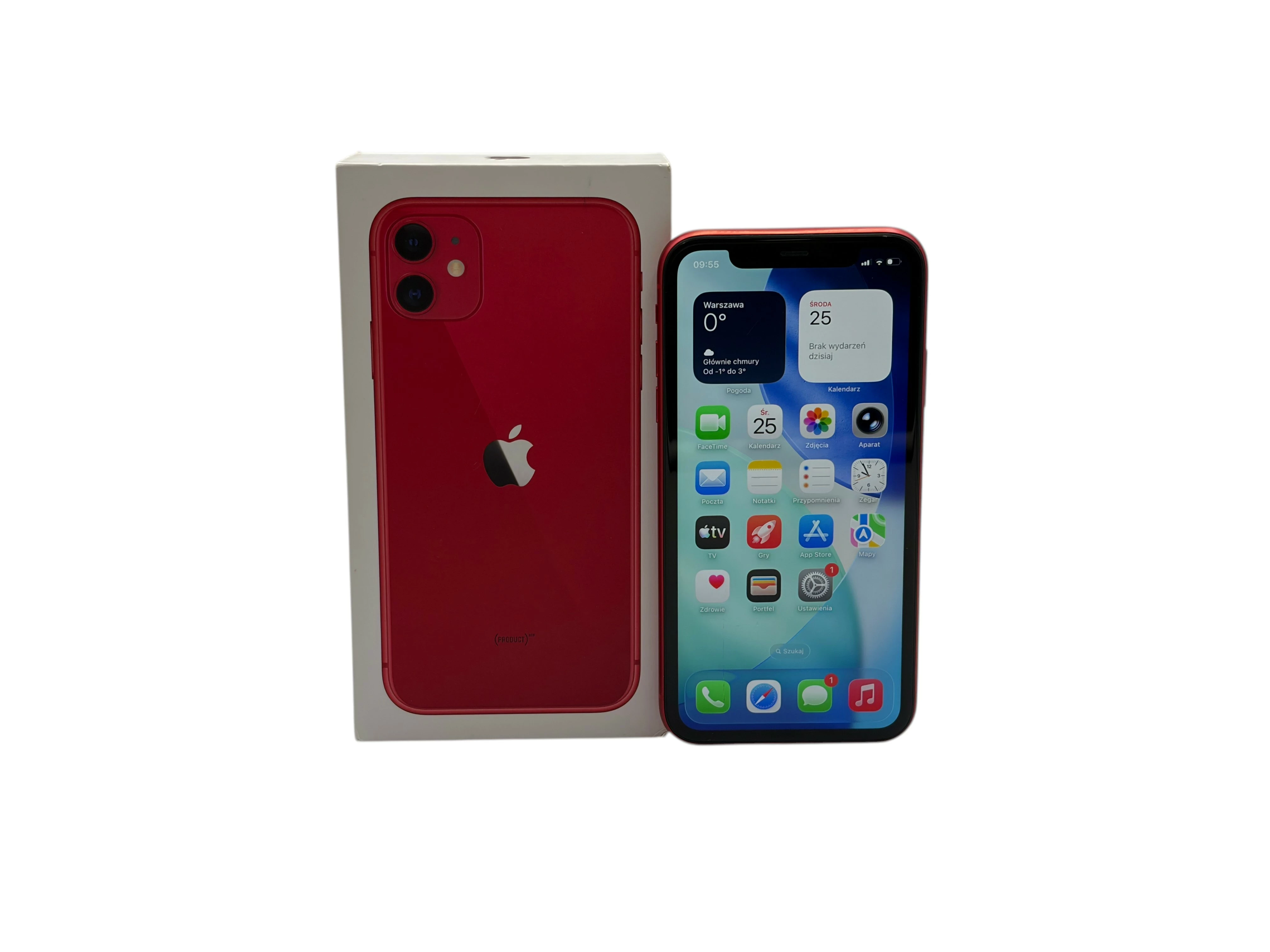 telefon-apple-iphone-11-64gb-61-czerwony-bat-74-wolny-rynek-osiedle-niepodleglosci-1-tarnow