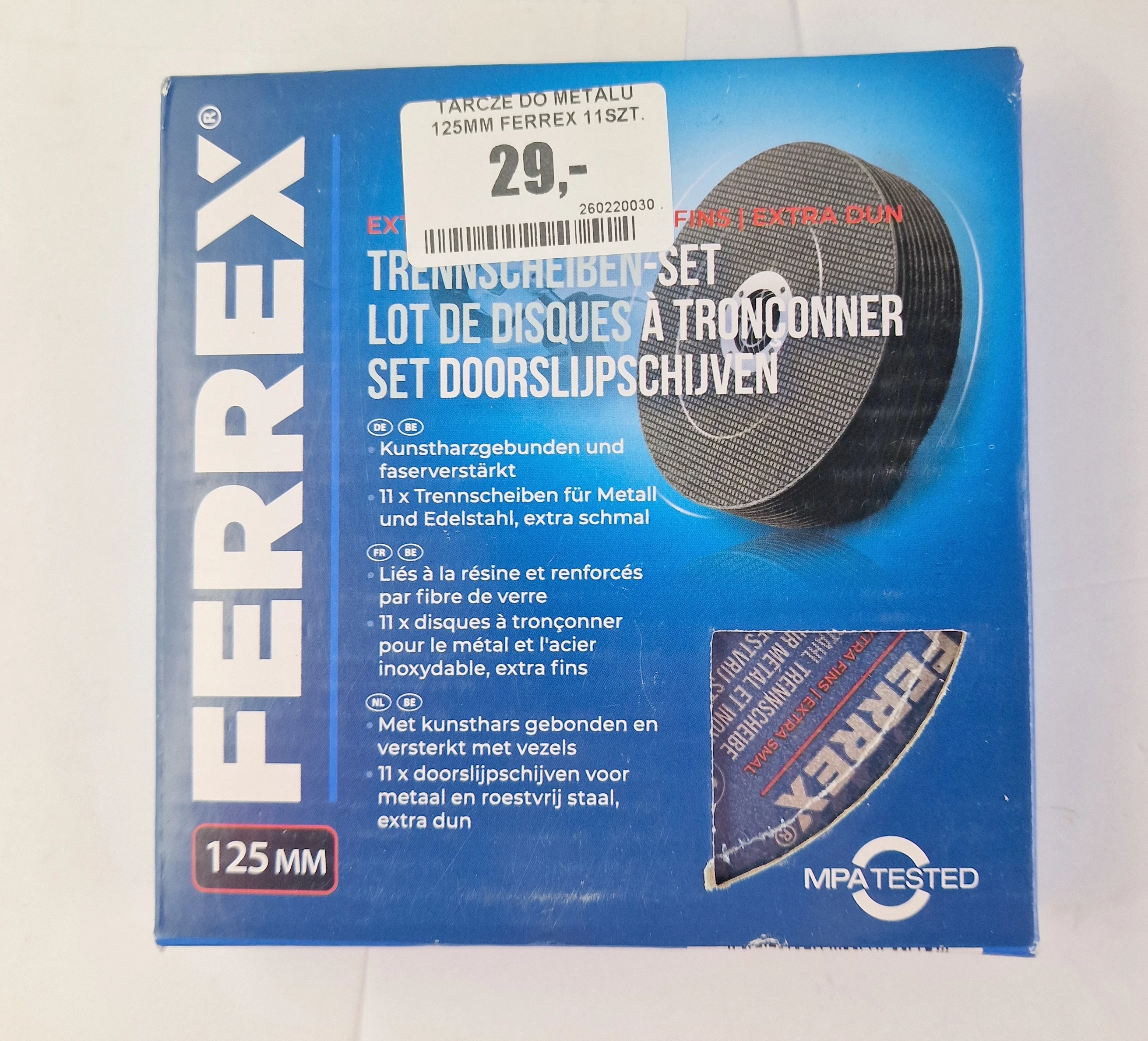 tarcze-do-metalu-125mm-ferrex-11szt-wyzwolenia-30-32-szczecin-rs