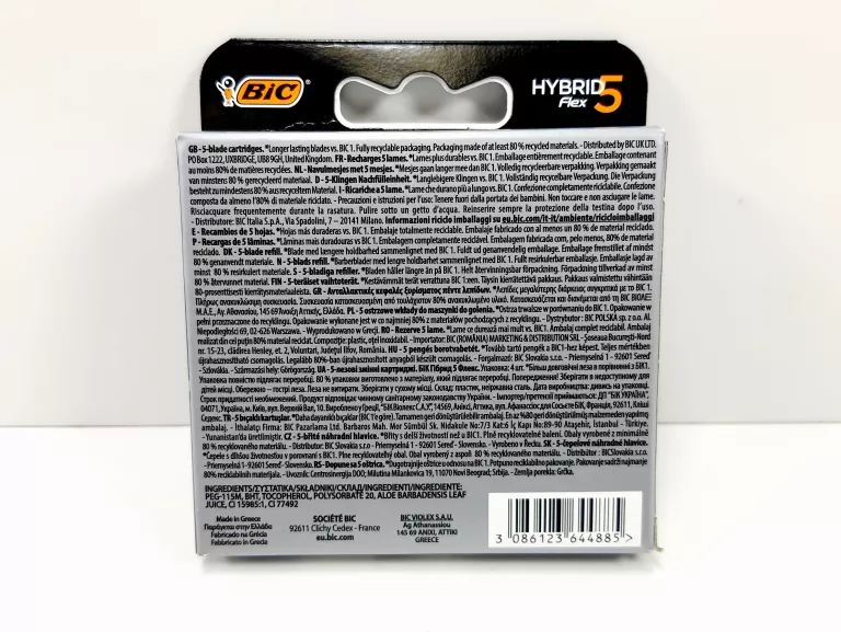 wklady-do-maszynki-bic-hybrid-5-flex-ean-gtin-3086123675773