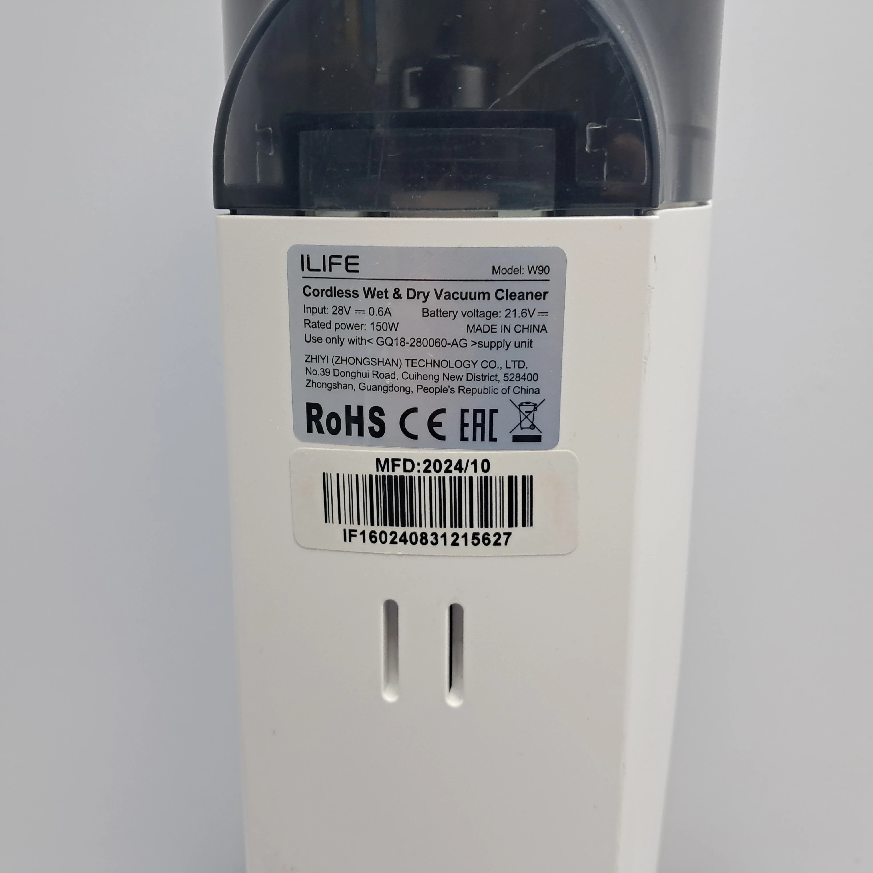 odkurzacz-pionowy-mop-ilife-w90-czas-ladowania-1