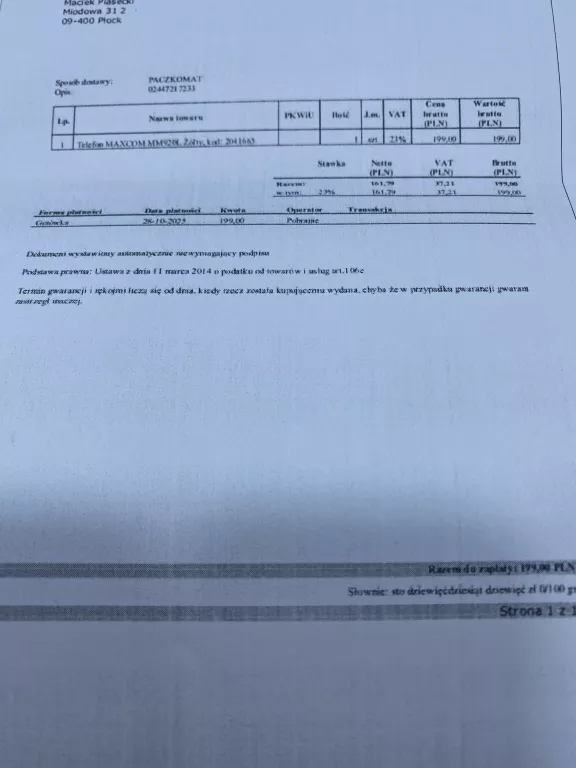 telefon-maxcom-mm920-ip67-pancerny-zoltygwarancja-kod-producenta-mm920l