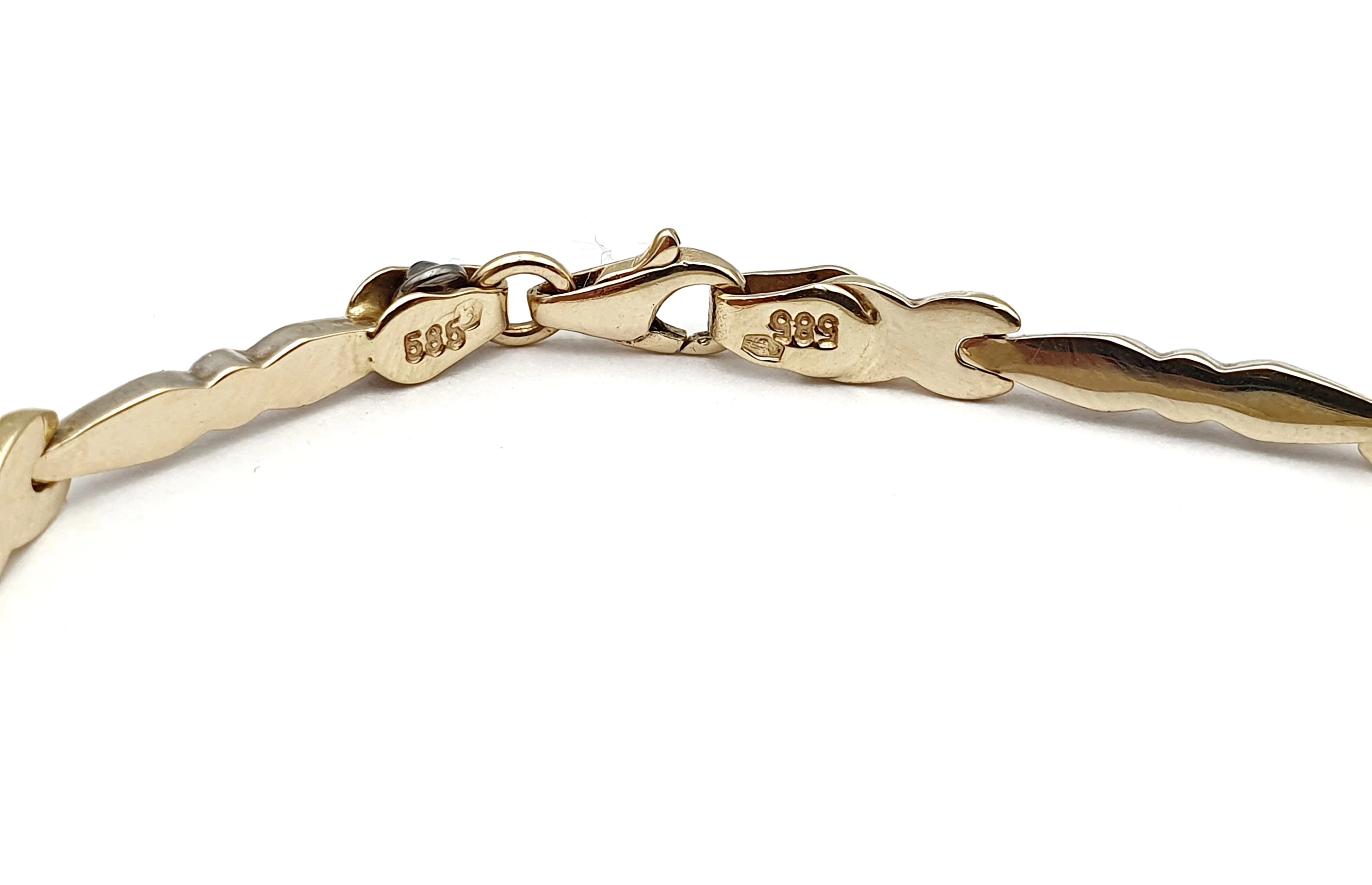 zlota-bransoletka-proby-585408g-19cm-stan-11323-2