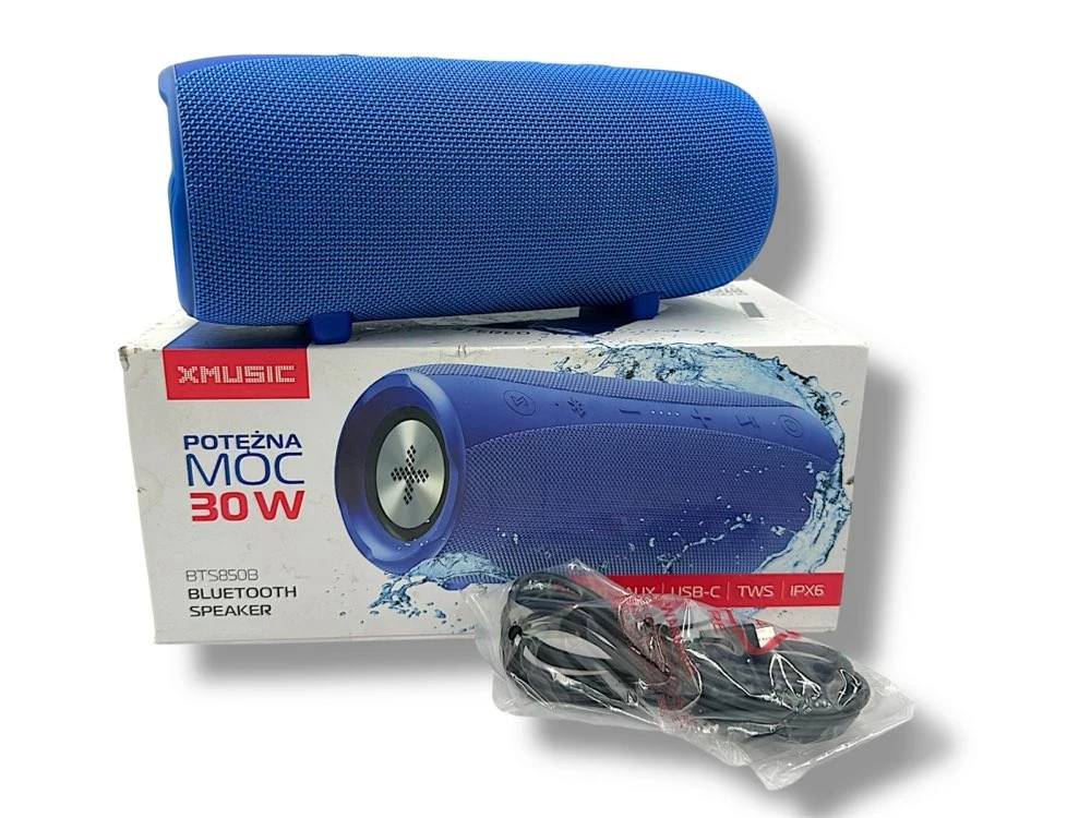 glosnik-przenosny-xmusic-bts850b-komplet-jak-nowy-targowa-7-sosnowiec