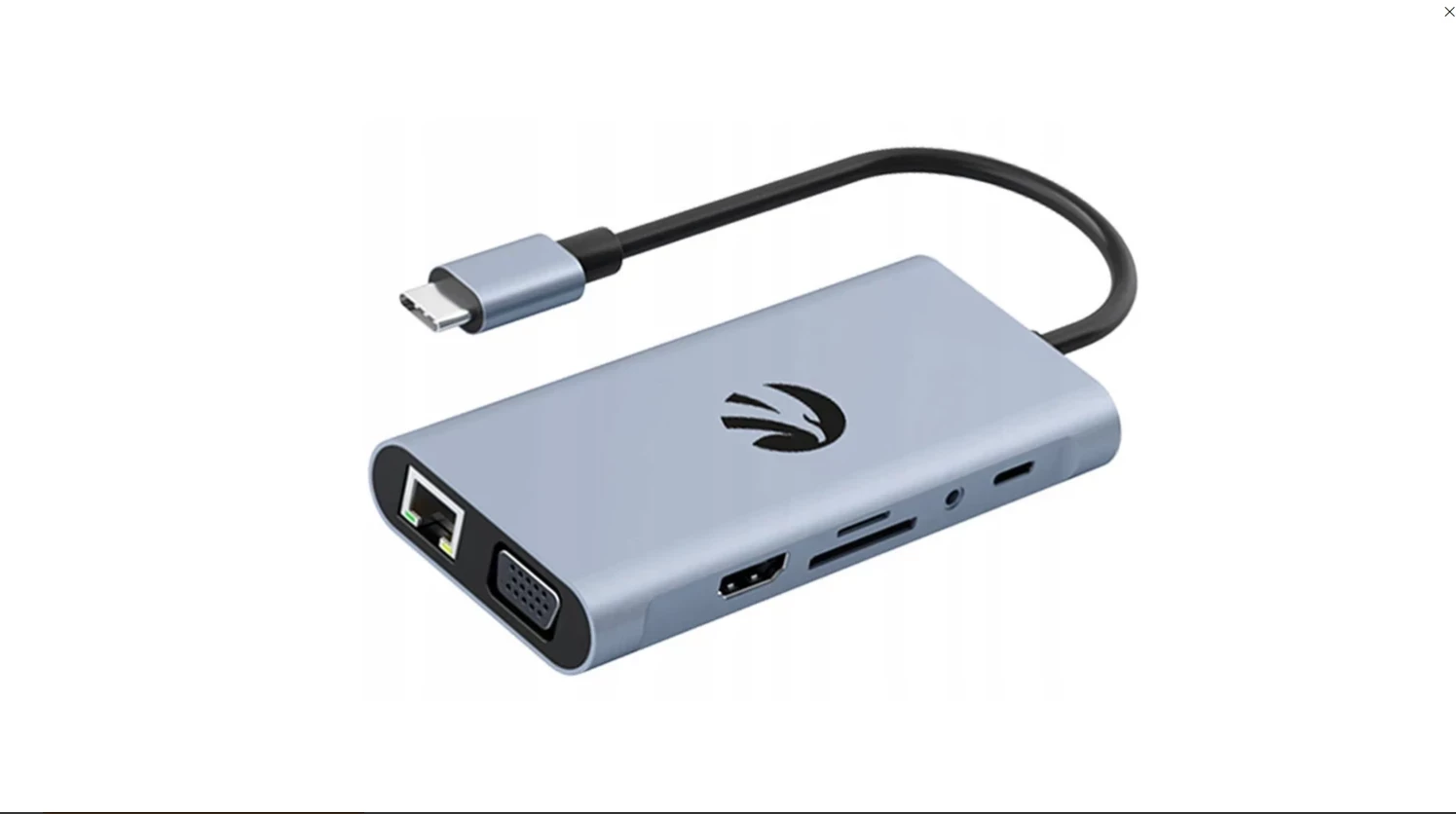 hub-hawk-hw-hub1101-11w1-usb-typu-c-pasywny-ean-gtin-5902510695842