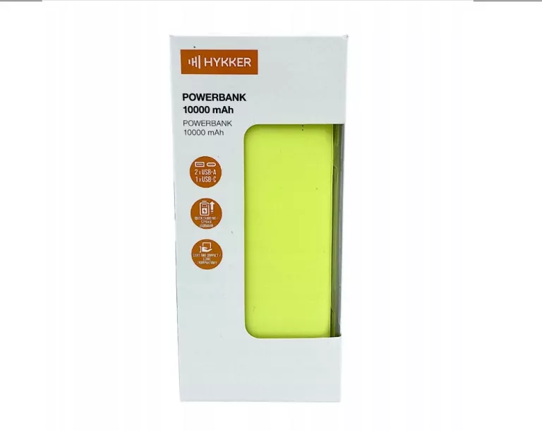 hykker-powerbank-10000mah-2xusb-a-usb-c-zolty-wojska-polskiego-2-nowa-sol