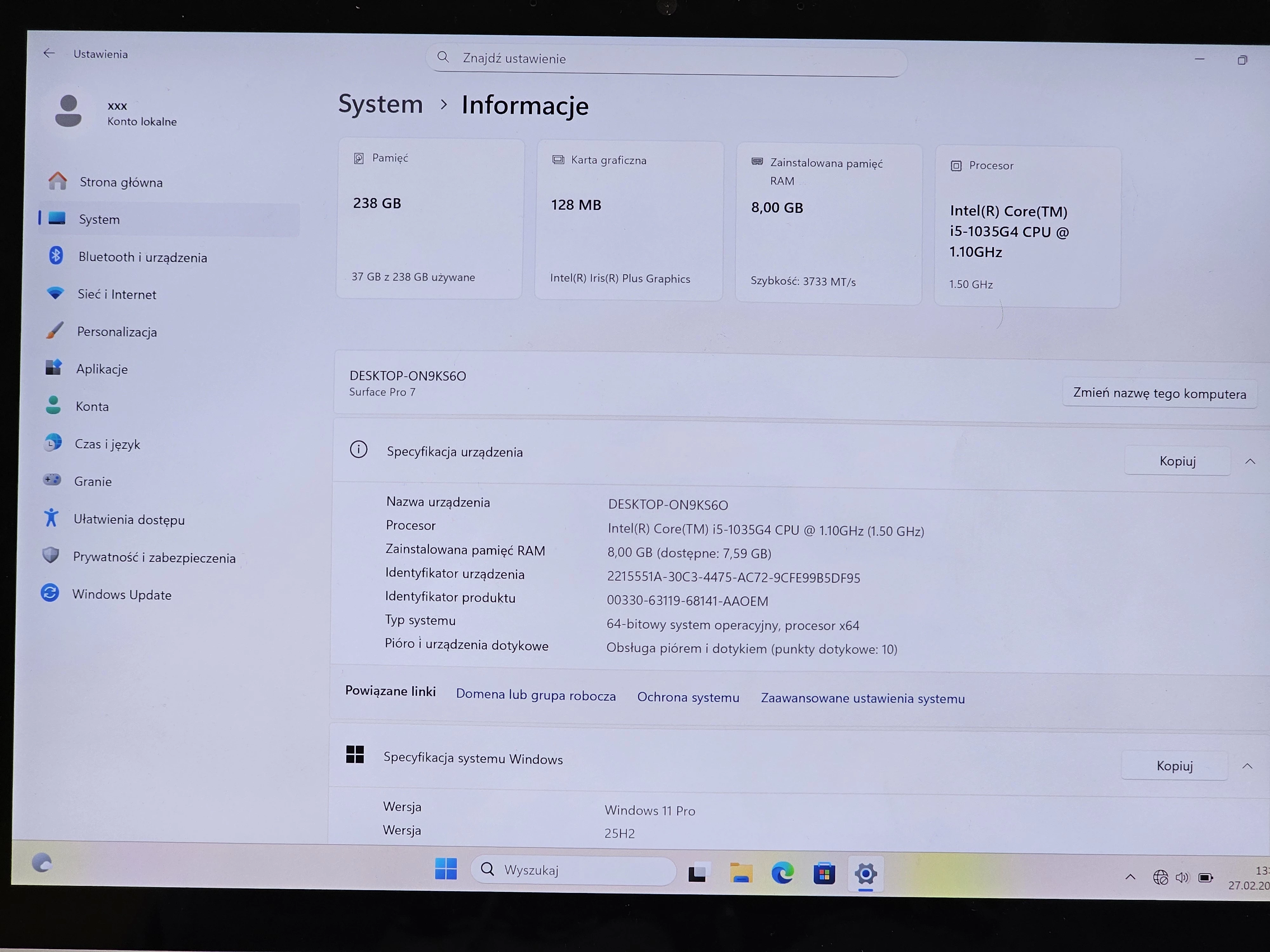 tablet-microsoft-surface-pro-7-ean-gtin-889842500844