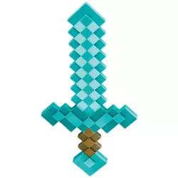 MOJANG  MINECRAFT MIECZ DIAMENTOWY NIEBIESKI, 50CM