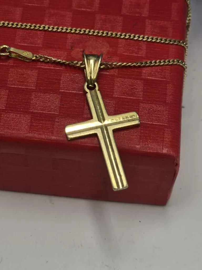 pozlacany-srebrny-lancuszek-pancerka-z-krzyzykiem-252g925-rodzaj-2205-2