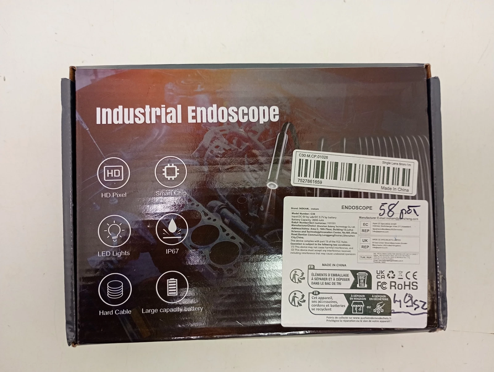 endoskop-kamera-inspekcyjna-inskam-c30-m-1080p-43-2000mah-5m-ean-gtin-0617230242201