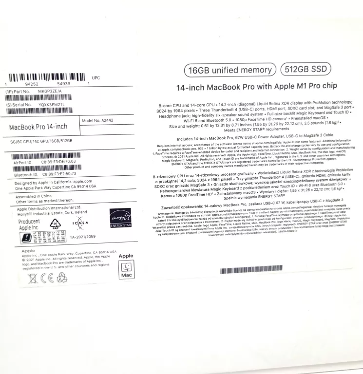 apple-macbook-pro-a2442-m1-pro-141-apple-m-16-gb-512-gb-szary-pojemnosc-dysku-512