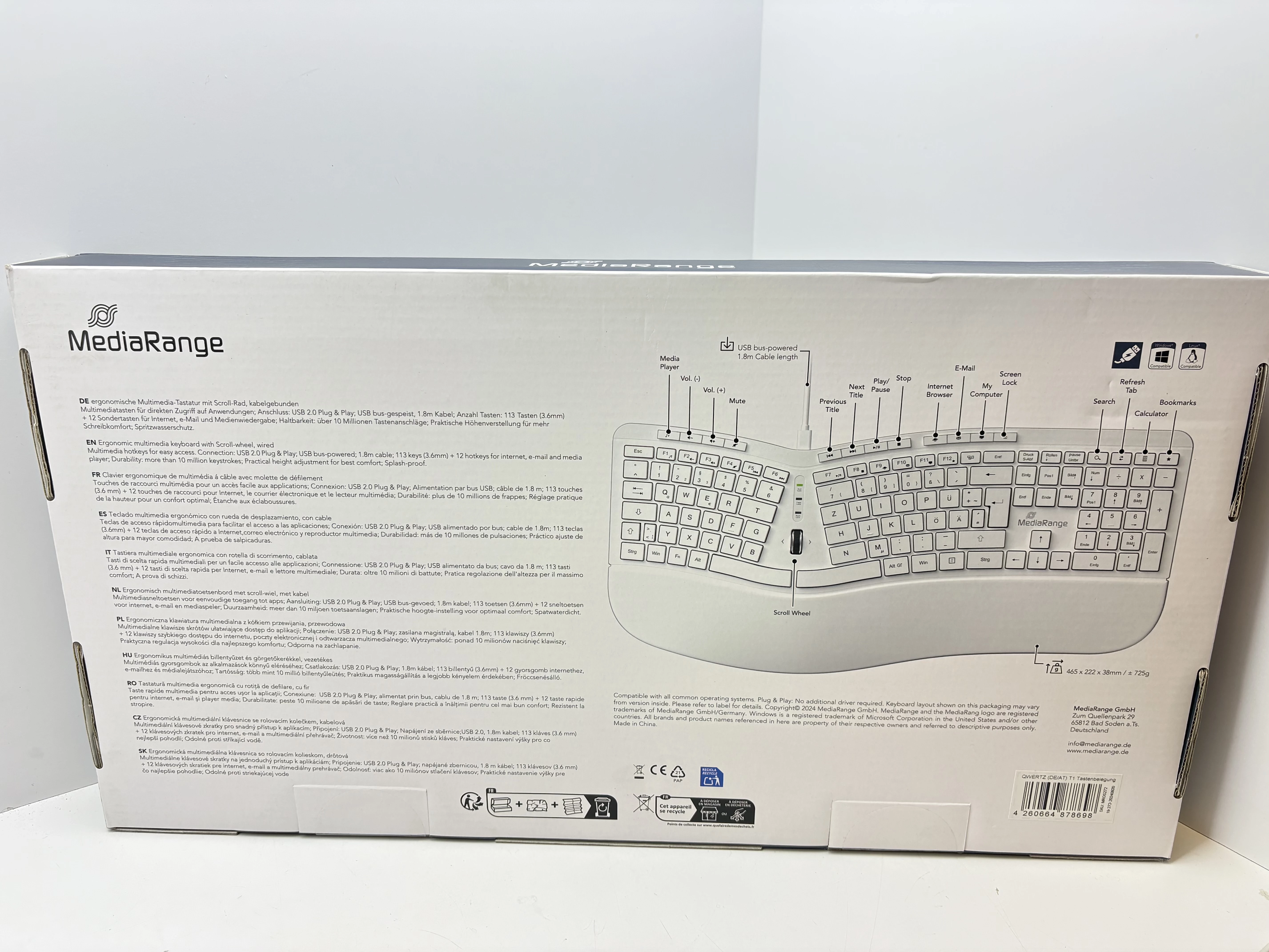 mediarange-mros272-klawiatura-biuro-usb-qwertz-niemiecki-bialy-ean-gtin-4260664878698