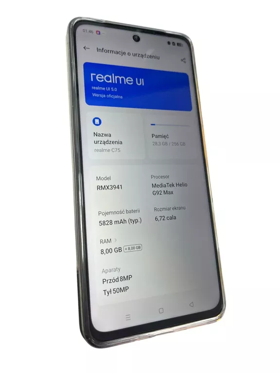 telefon-realme-c75-8256-ean-gtin-6941764450042