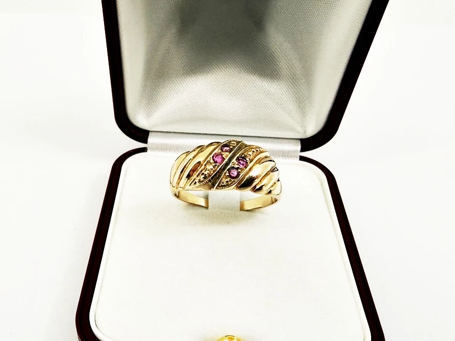 zloty-pierscionek-p585-z-rozowymi-oczkami-rozmiar-22-waga-493-stan-11323-2